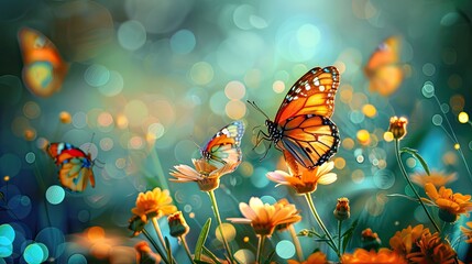 Butterfly garden buzzing with life