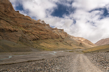 Day one of the journey around Mount Kailash on a sunny day
