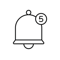 Notification Bell vector icon