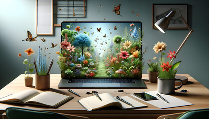 Digital Nature's Desk