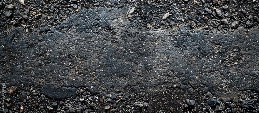 Poster top view of an asphalt texture background with empty space for use as a copy space image.