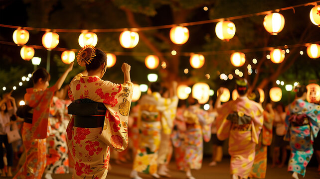 日本の盆踊り