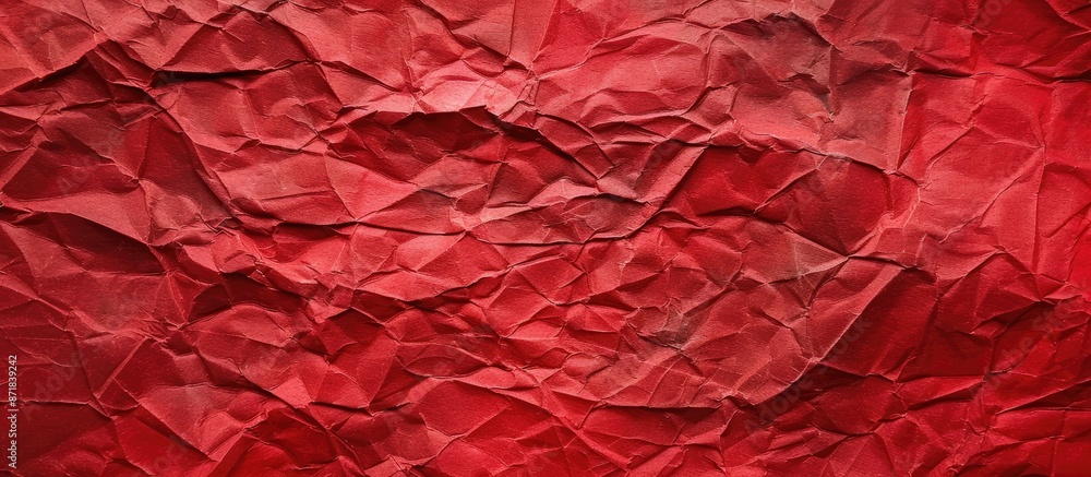 Poster vintage red paper texture with rugged quality, close-up pattern, perfect for your copy space image.