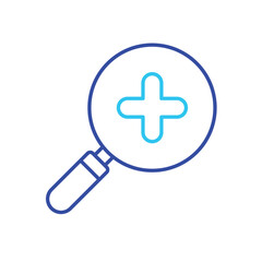 Fototapeta premium Zoom In vector icon