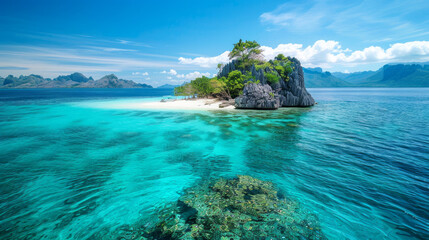 A stunning island in the Philippines awaits discovery, its pristine shores unmarred by human presence.