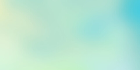 Abstract  colorful background with gradient mash color vector.  Abstract cyan colorful background vector. Smooth and soft blue blending color.
