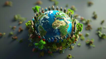 unity faith background small icons holding hands show the faith on the faith day independence day eco friendly day holding a globe in the mid 