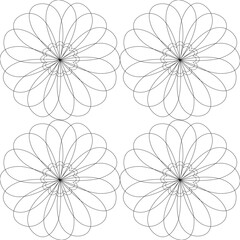 tattoo, linear, healthy, bouquet, spring, season, icon, poster, logo, shape, collection, set, style, tax, fabric, art deco, art, backdrop, background, bauhaus, design, flat, flower, illustration, vect