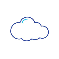 Cloud vector icon