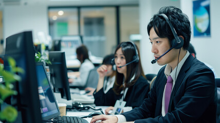 日本のコールセンター