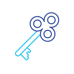 Key vector icon