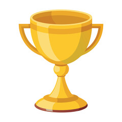 illustration of golden cup chalice