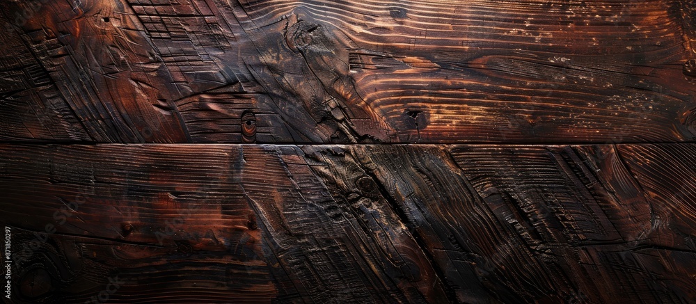 Aufkleber close-up of a wooden textured wall for design with copy space image.