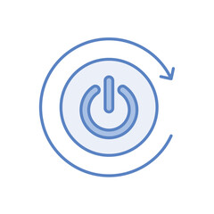 Restart vector icon
