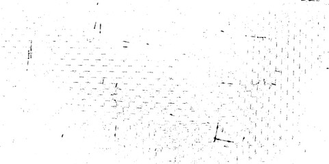 Grunge vector texture overlay illustration over any design to create grungy vintage effect and depth. abstract black and white dotted background elements of graphic design.