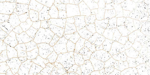 Grunge vector texture overlay illustration over any design to create grungy vintage effect and depth. Cracked earth desert texture. Cracked earth, desert texture abstract vector background.