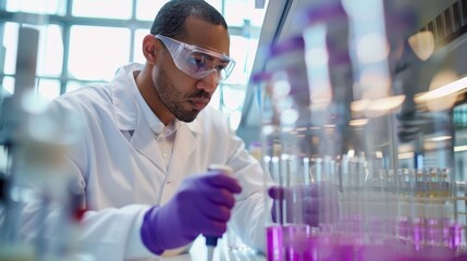 The Scientist in Laboratory