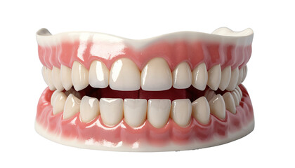 Fototapeta premium High-Quality Full Denture Photo for Dental Clinics and Laboratories