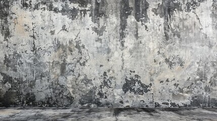 Vintage style unpainted cement wall background for graphic design or retro wallpaper