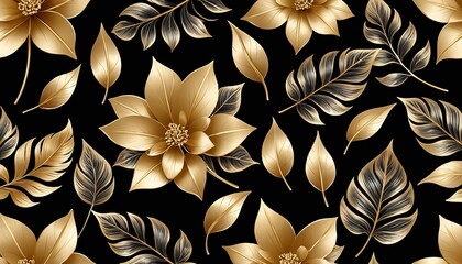 Luxurious Golden and Black Leaves Bouquet for Elegant D&eacute;cor 