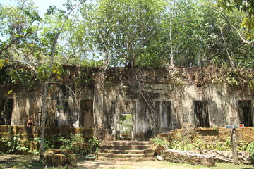 ruínas de paricatuba, às margens do rio negro, em Iranduba, Amazonas 