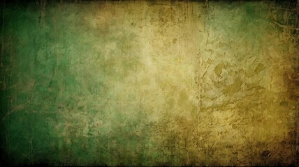 Obraz premium abstract textured grunge background, green and yellow