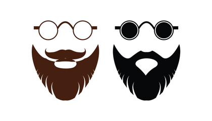 World Beard Day is observed every year on September. banner design template Vector illustration background design.