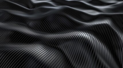 Naklejka premium minimalist line pattern creating a sleek fabric design