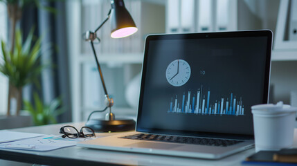 Clock Icon Set, Vector Illustration of Time and Clock Symbols, Analog Clock Icons, Horizontal Set with Circle Arrow Symbol, Time Symbol Collection: Vector Icons Illustrating Analog Clocks