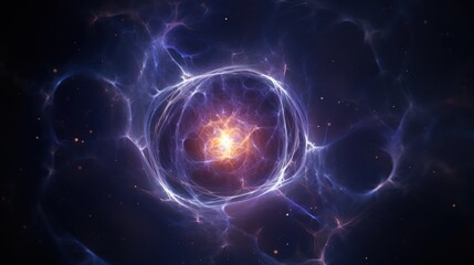 a planetary nebula, with delicate tendrils 