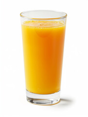 Fresh glass of orange juice