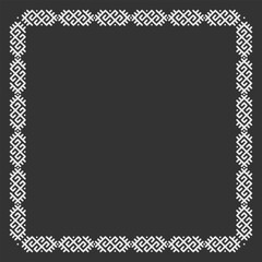 Obraz premium Vintage style Decorative frame. Vector illustration