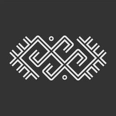 Vintage Design Element. Vector illustration