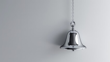 Obraz premium school silver bell 