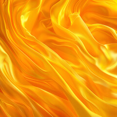 Fototapeta premium Yellow fabric background.