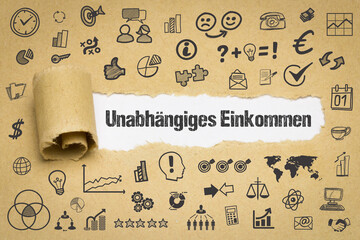 Unabhängiges Einkommen	