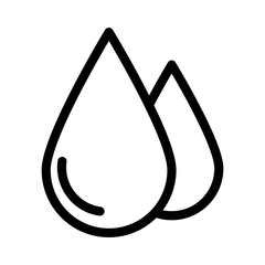 Skin care linear logo mark in black and white