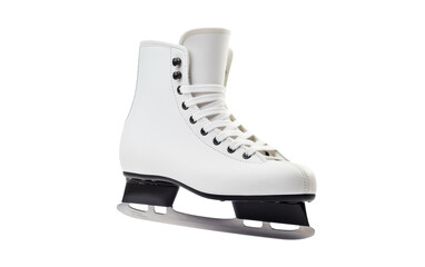 Professional Ice Skating Shoes Isolated on Transparent Background
