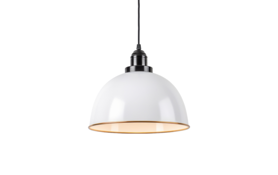 Modern Pendant Lamp Isolated on Transparent Background