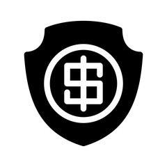 Business Insurance Icon Vector Symbol Design Illustration