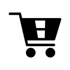 Shopping Cart Icon Vector Symbol Design Illustration