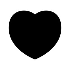 Heart Icon Vector Symbol Design Illustration