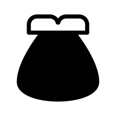 Money Bag Icon Vector Symbol Design Illustration