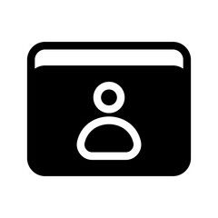 Folder Icon Vector Symbol Design Illustration