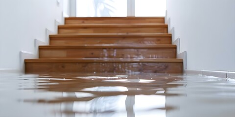 Effective solutions for flooded basements restoring and preventing water damage. Concept Basement Flooding, Water Damage Restoration, Preventive Measures, Drainage Solutions