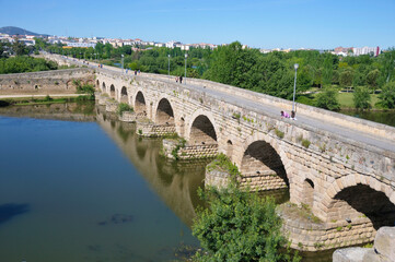 Fototapeta premium Roman Bridge - Merida