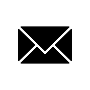 recommend clip art: email icon, modern vector isolated on white background.