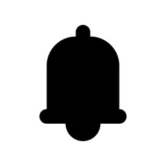 bell icon, modern vector isolated on white background.
