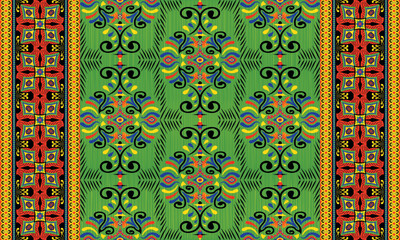 African ethnic native pattern.Traditional kente,ankara,kitenge,chitenge,capulana african wax print fabric pattern.Abstract vector motif pattern.For fabric,clothing,blanket,carpet,woven,wrap,decoration