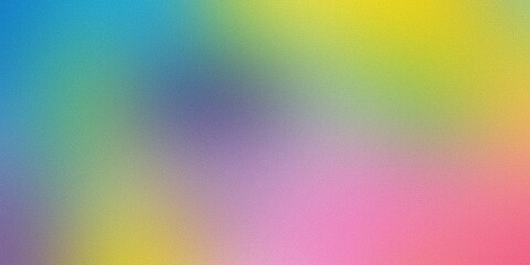 Colorful gradient grainy backgorund, smooth blurry wallpaper design